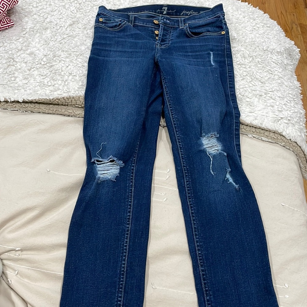 7 for all mankind skinny jeans